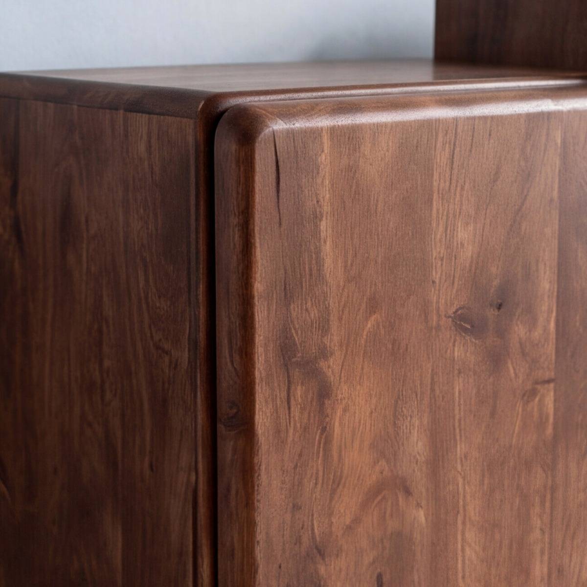 Buffet en bois de manguier LYSANDRE bois foncé, MADE IN MEUBLES