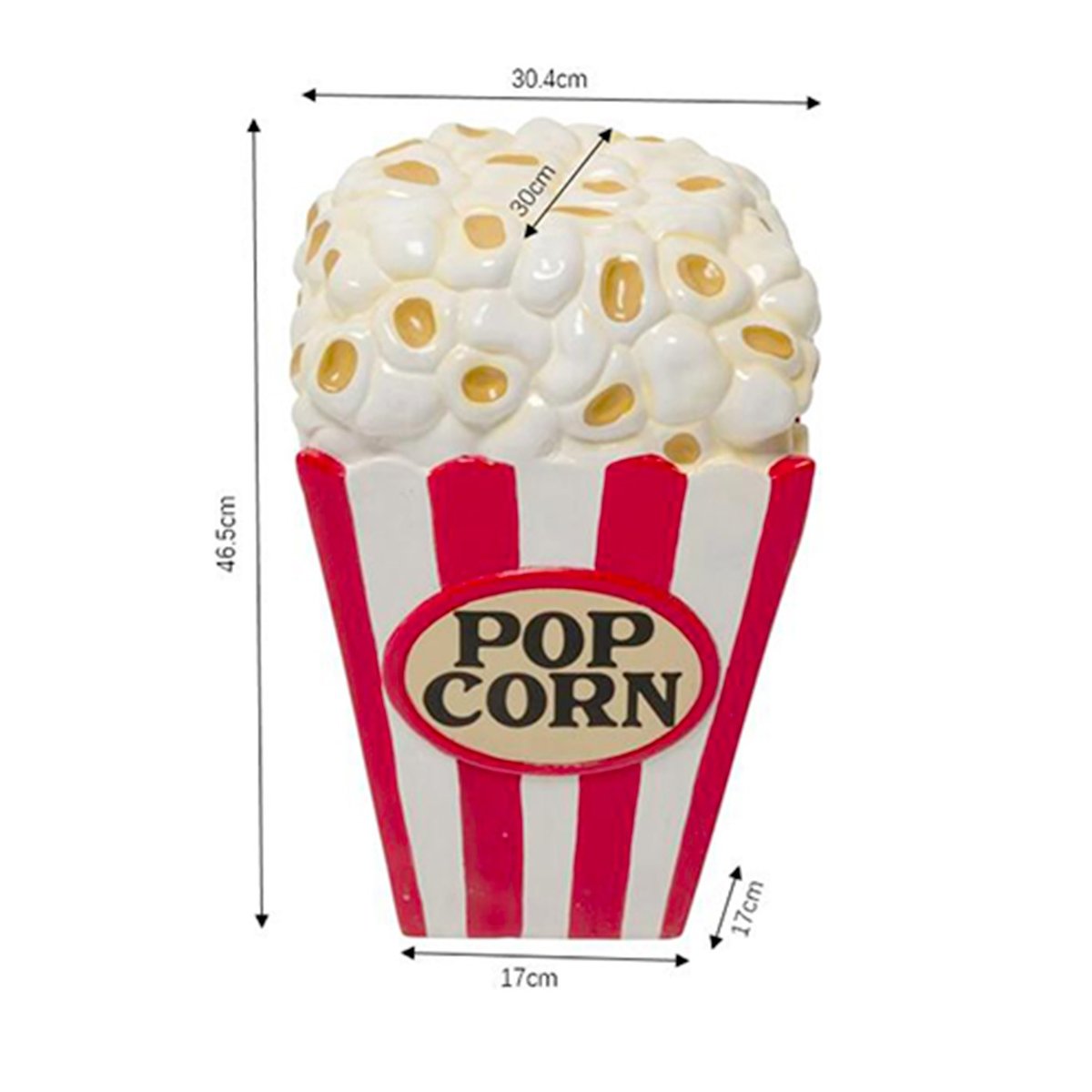 Tabouret popcorn multicolore, KARE DESIGN