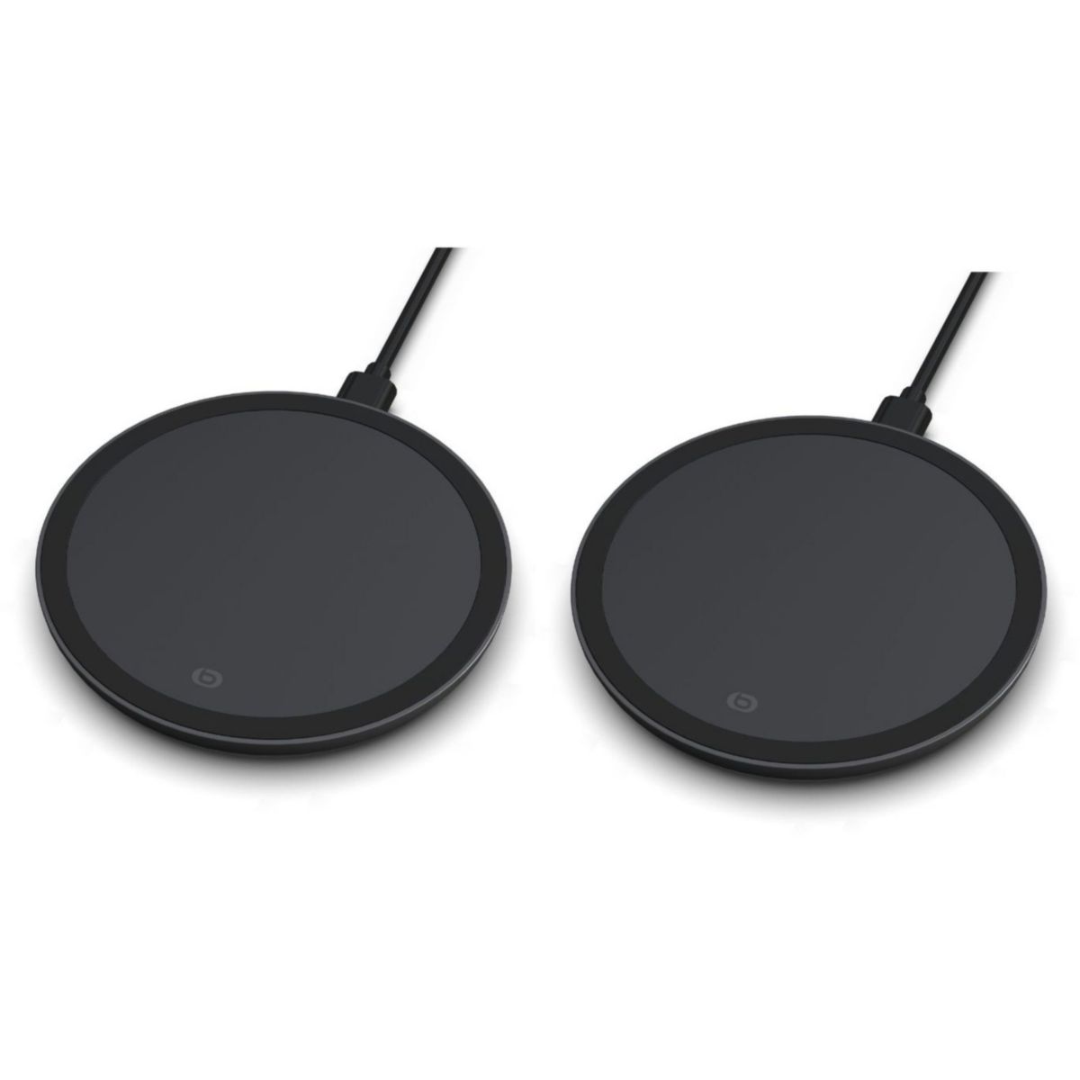 Chargeur induction MagSafe 10W Noir X2 couleur unique, ESSENTIEL B