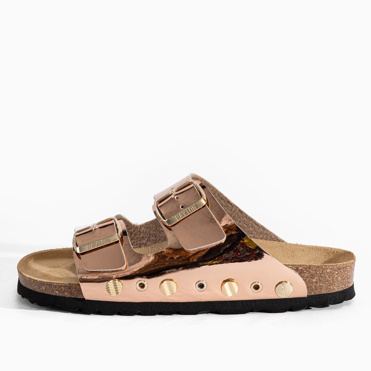 Sandales RIVALTA pink gold, BAYTON
