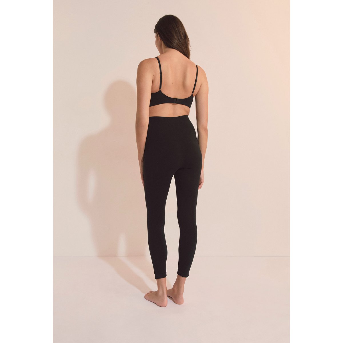 Legging de maternité en coton mélangé AMANDA BABY noir, ETAM