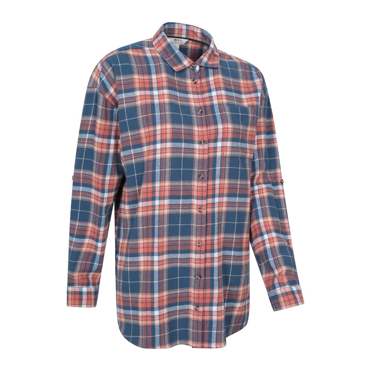 Chemise manches longues ELM bleu marine, MOUNTAIN WAREHOUSE