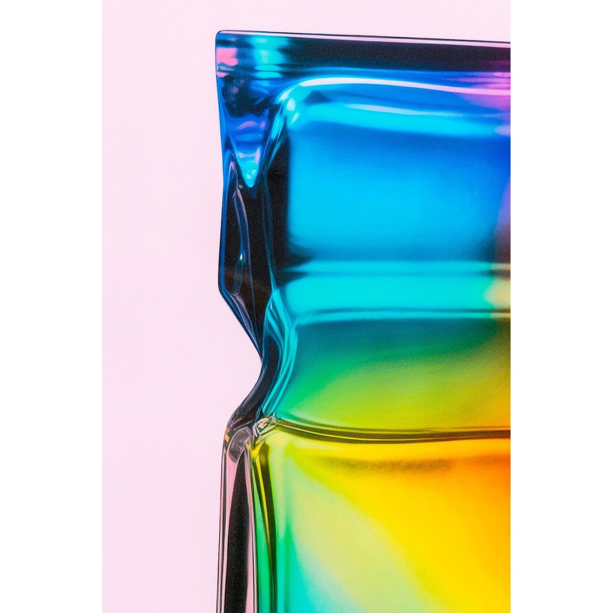 Tableau flacon arc-en-ciel rose, KARE DESIGN