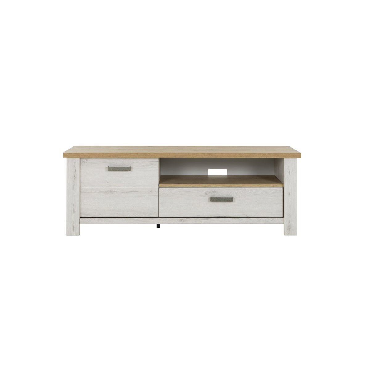Meuble tv 1 porte 1 tiroir MANOSQUE beige, GAMI