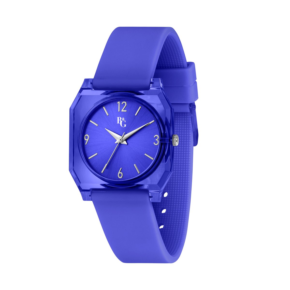 Montre BLOOM bleu, mat, B&G