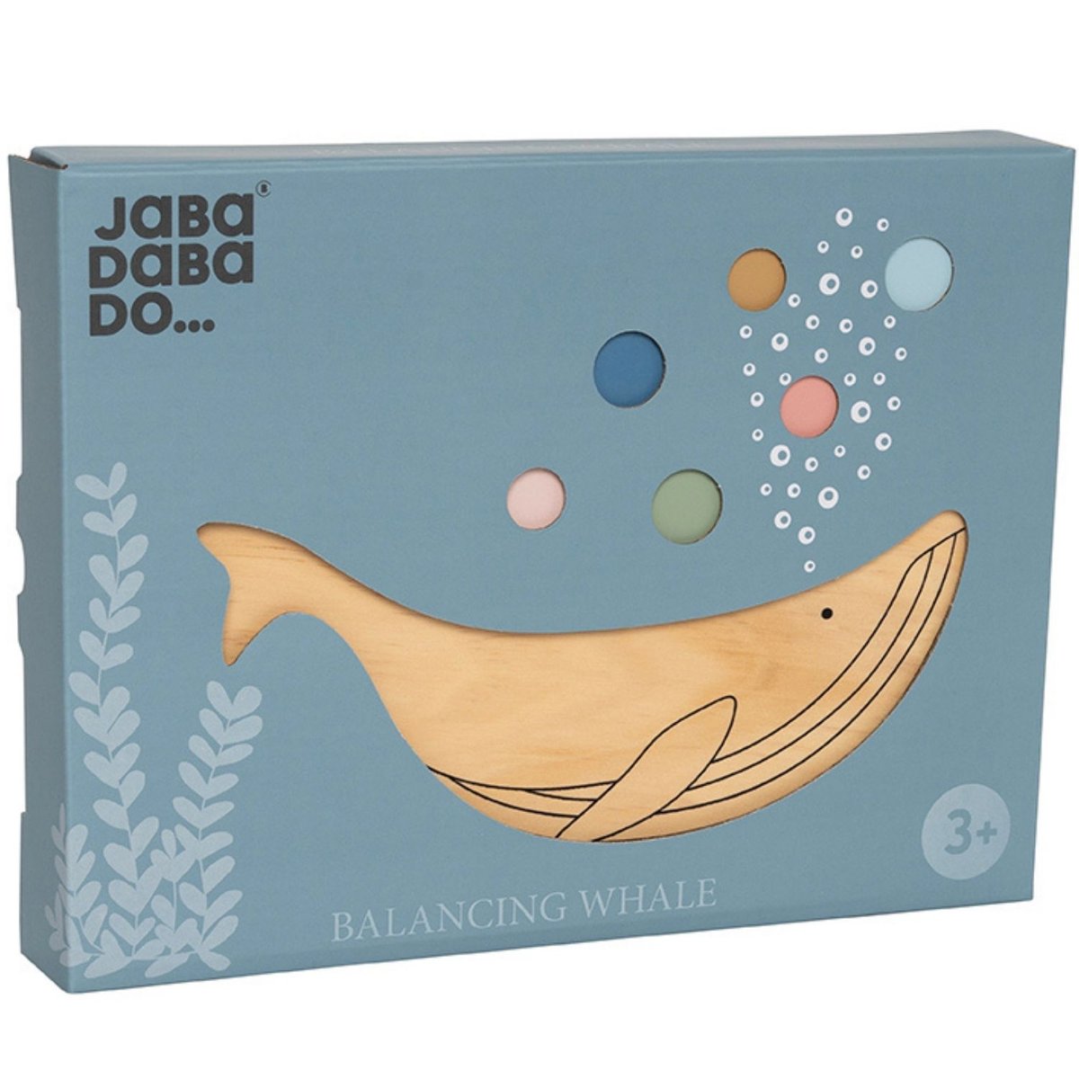 Goki – Jeu D'Équilibre Baleine – 16x15x2,5 Cm – 21 Pièces En Bois – Jeu D'Adresse Et De Motricité – Dès 3 Ans – Multicolore – 56664
