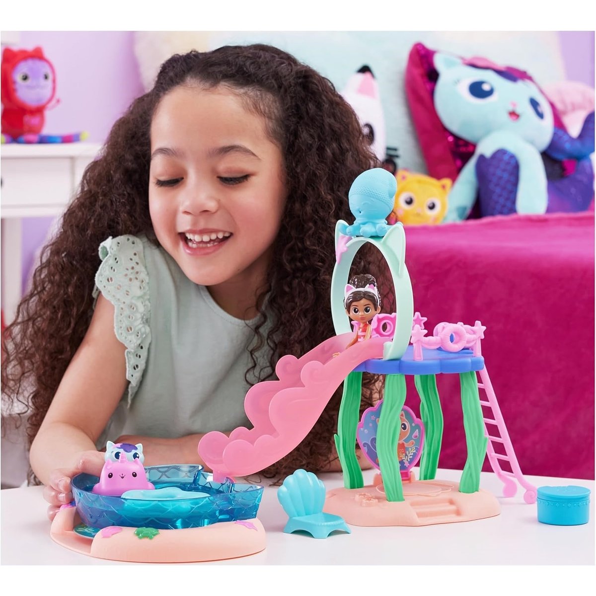 Gabby's - Pool set de jeu (Cat Adventures) multicolore, SPIN MASTER