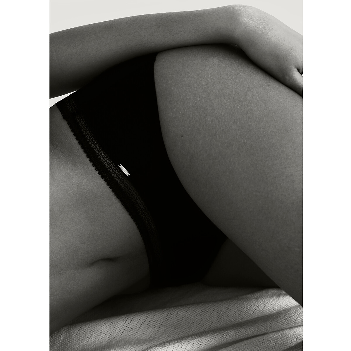 Culotte menstruelle flux abondant noir, CHANTELLE