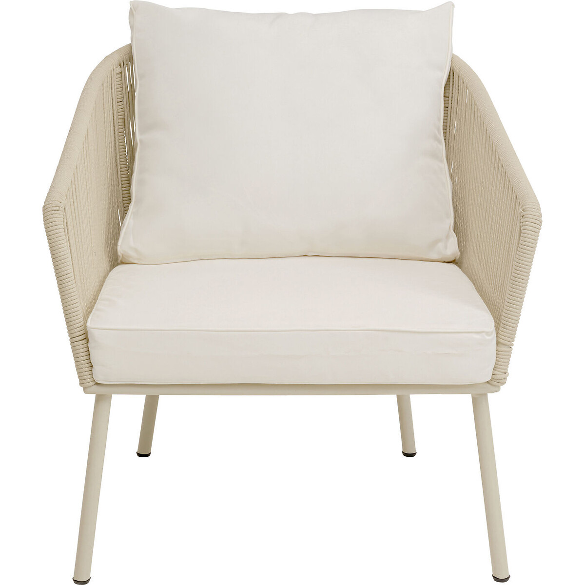 Fauteuil Elba crème beige, KARE DESIGN