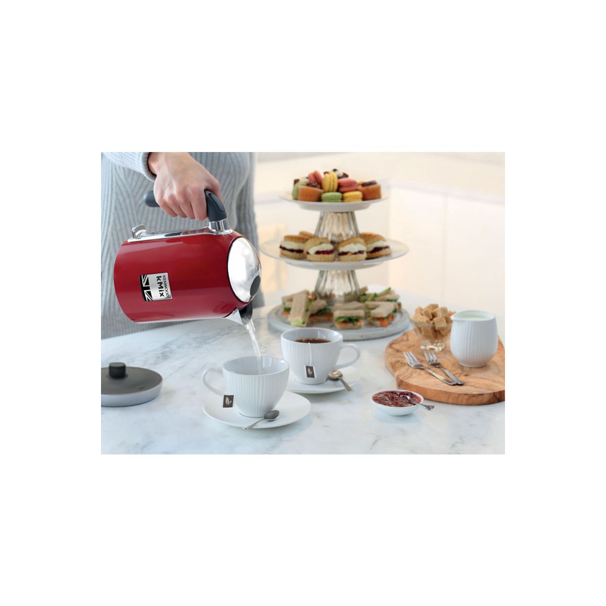 Bouilloire Électrique Compacte Zjx650rd rouge, KENWOOD