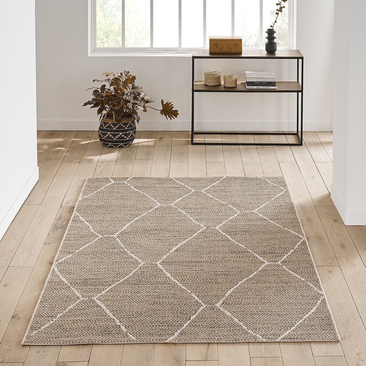 Tapis tissé plat intérieur extérieur, Helga naturel, LA REDOUTE INTERIEURS