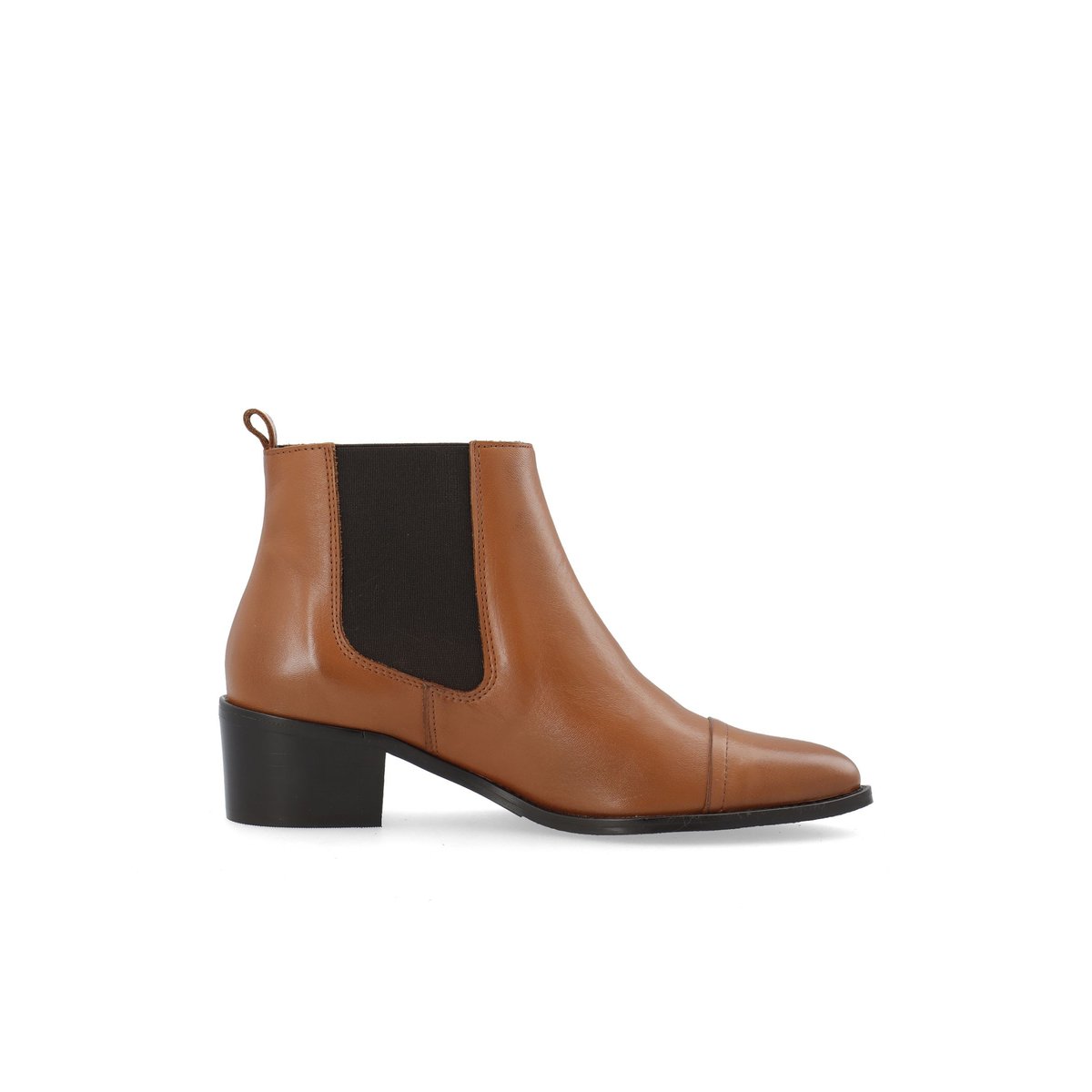 Bottines Chelsea cognac, BIANCO