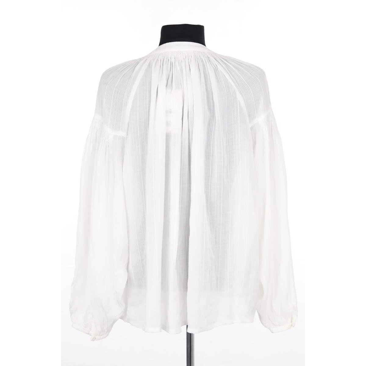 Blouse - Très Bon État blanc, VANESSA BRUNO