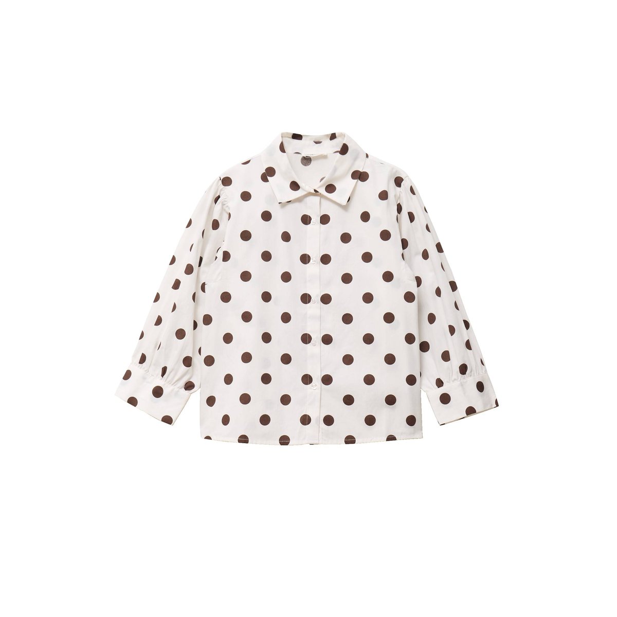 Chemise droite manches longues blanc, CACHE CACHE