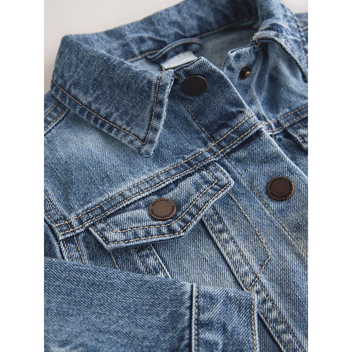 Veste en jean style western bleu moyen, NEXT