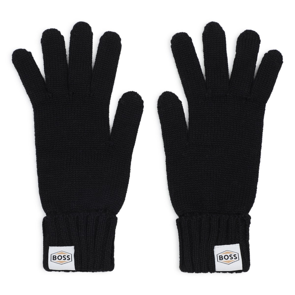 Ensemble bonnet et gants black, BOSS KIDSWEAR