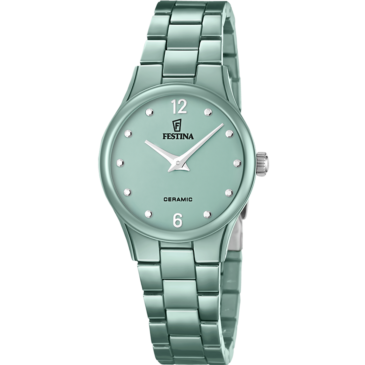 Montre Analogique CERAMIC vert menthe vert menthe vert menthe, FESTINA