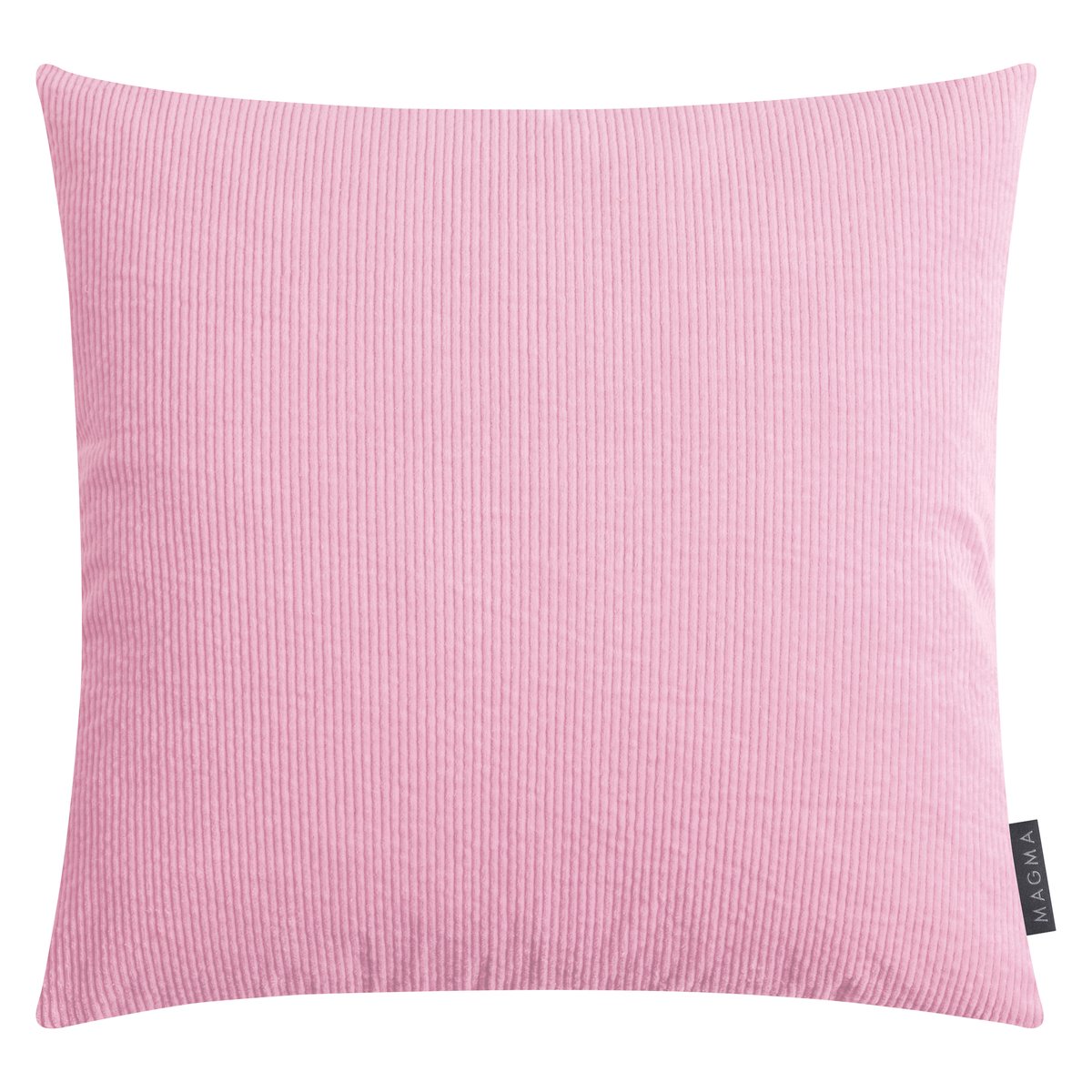 Lot de 2 housses de coussin velours LOTTIE rose pastel, MAGMA HEIMTEX