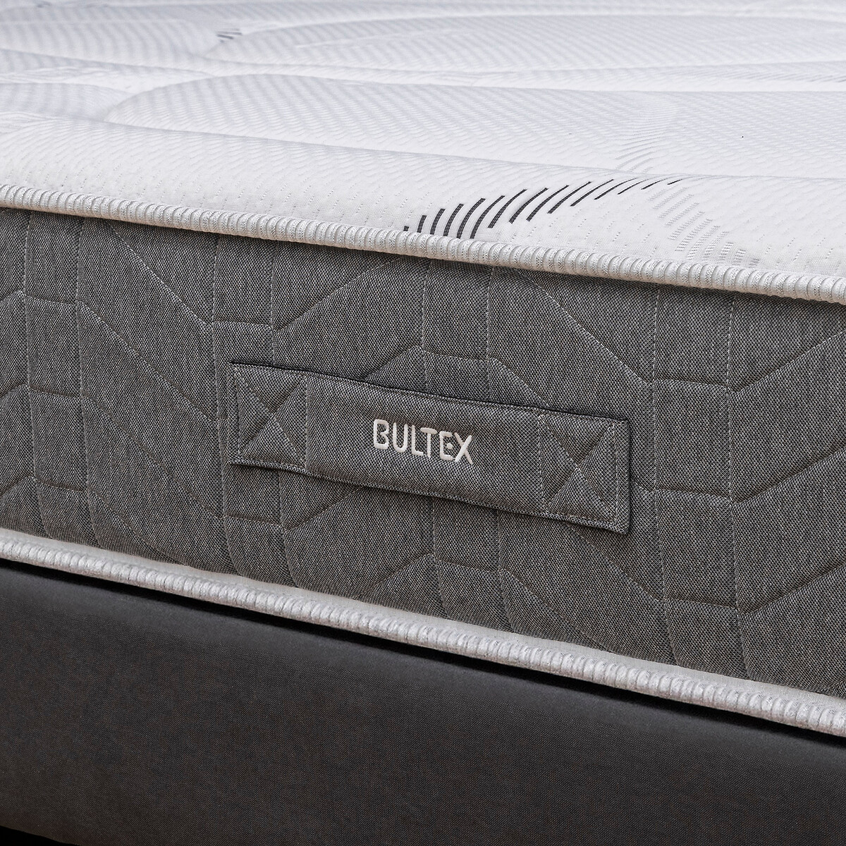 Set materasso in schiuma Recovery + rete bianco/grigio, BULTEX