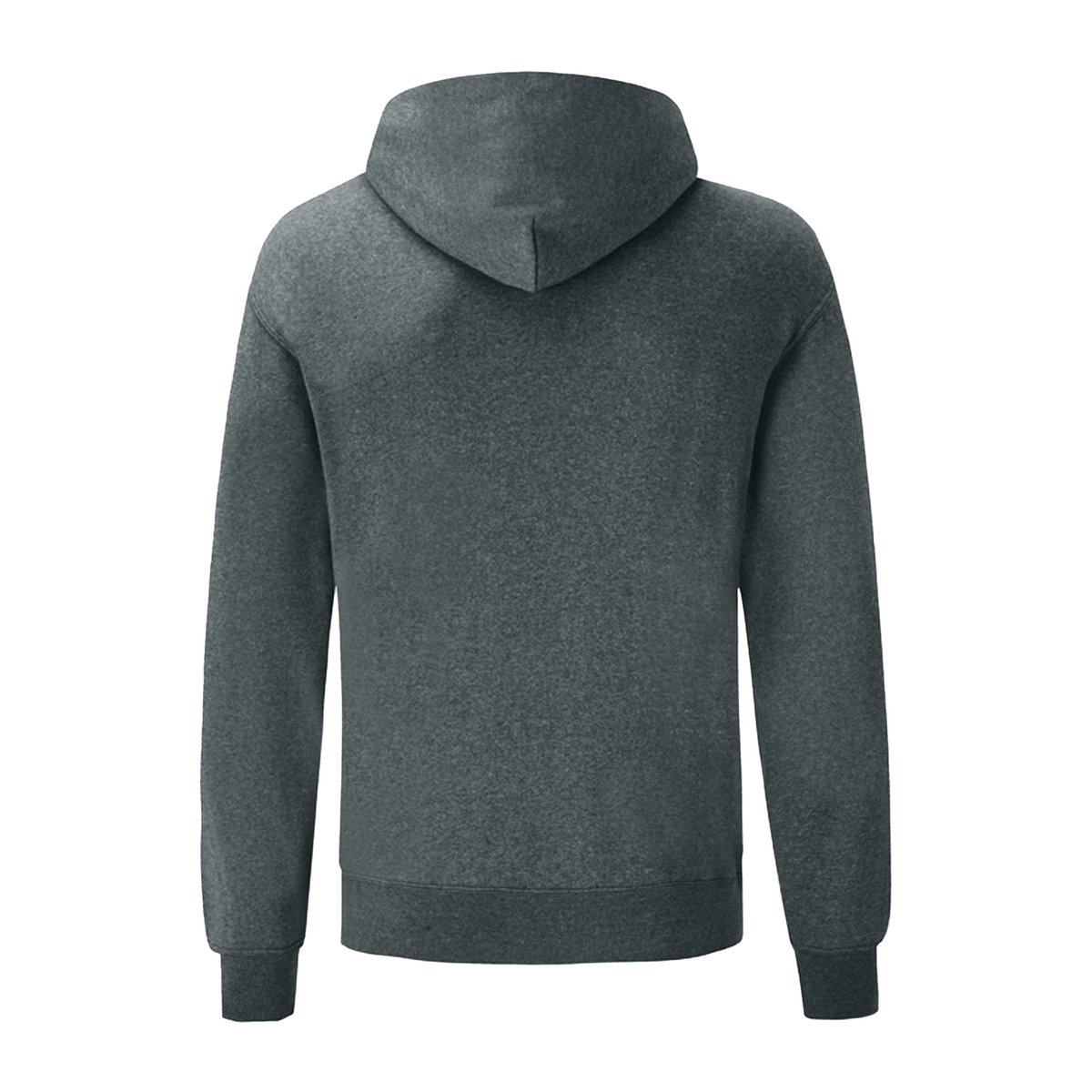 Sweat à capuche gris anthracite, FRUIT OF THE LOOM