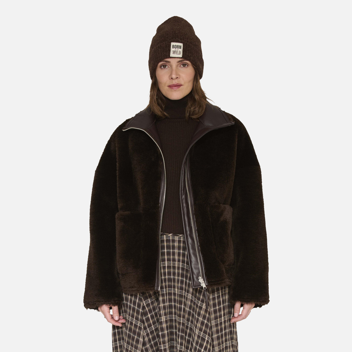Manteau MELEN brown, MKT STUDIO