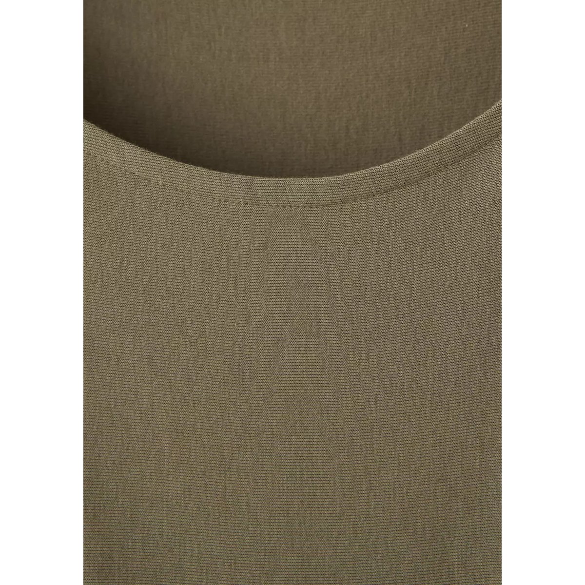 Blouse froncée ceinture large kaki, MANGO