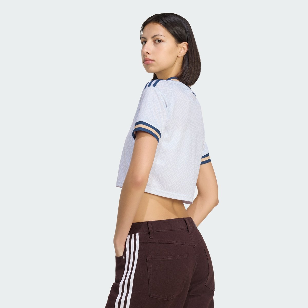 Maillot Cropped Extérieur Italie 26 Maillot Cropped Extérieur Italie 26 aeroblue, adidas Performance