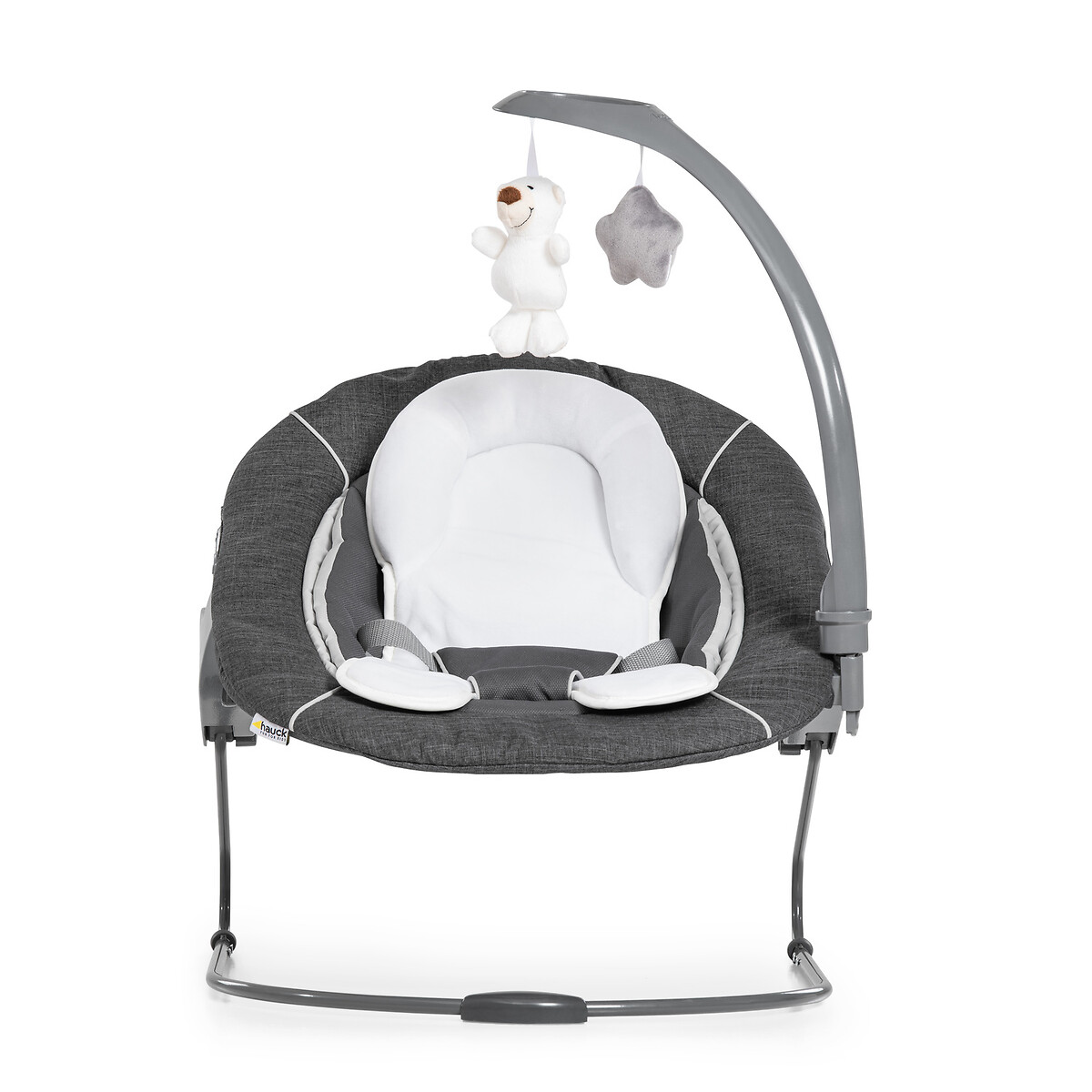 Alpha Bouncer Deluxe melange grey, HAUCK
