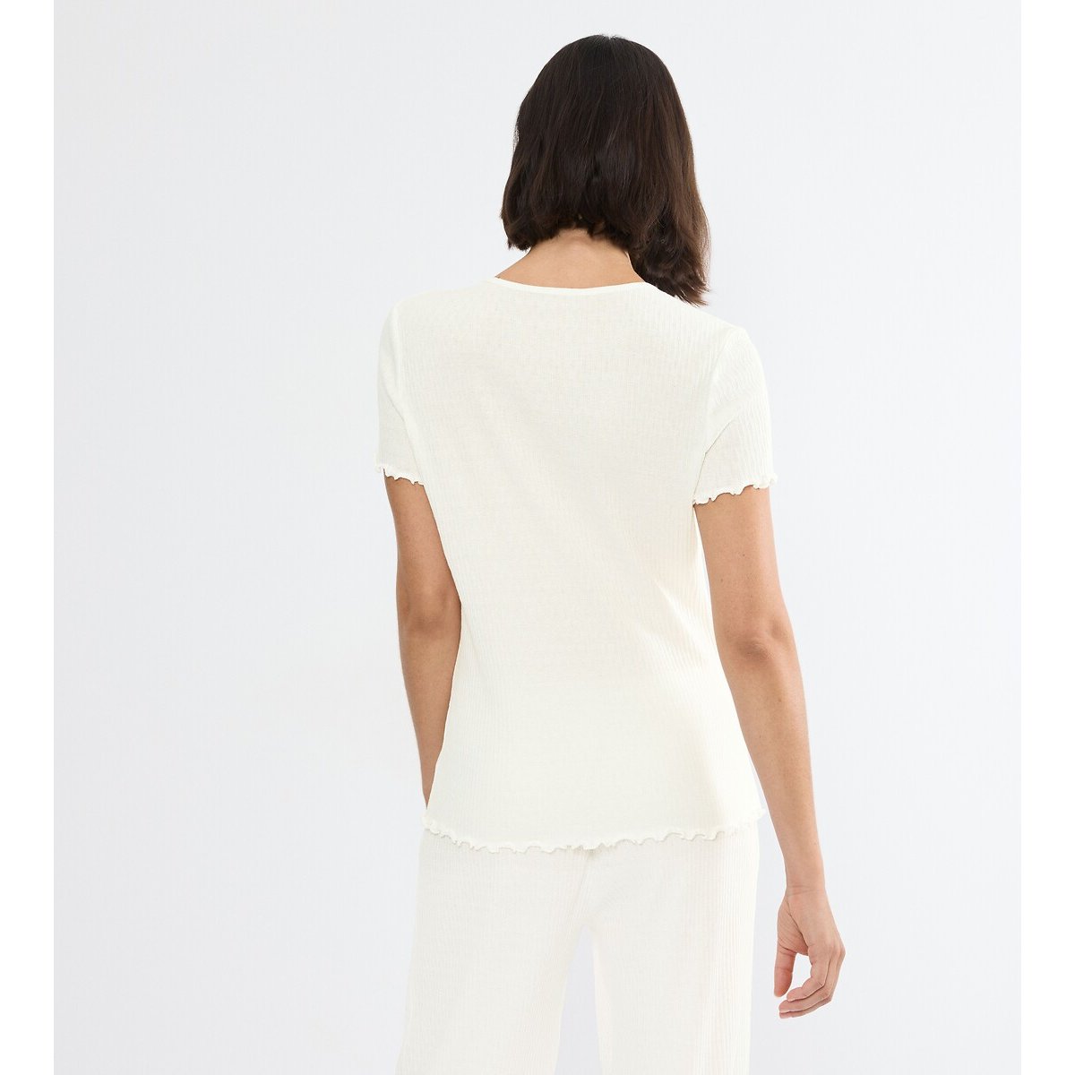 Tee shirt blanc cassé, TRIUMPH