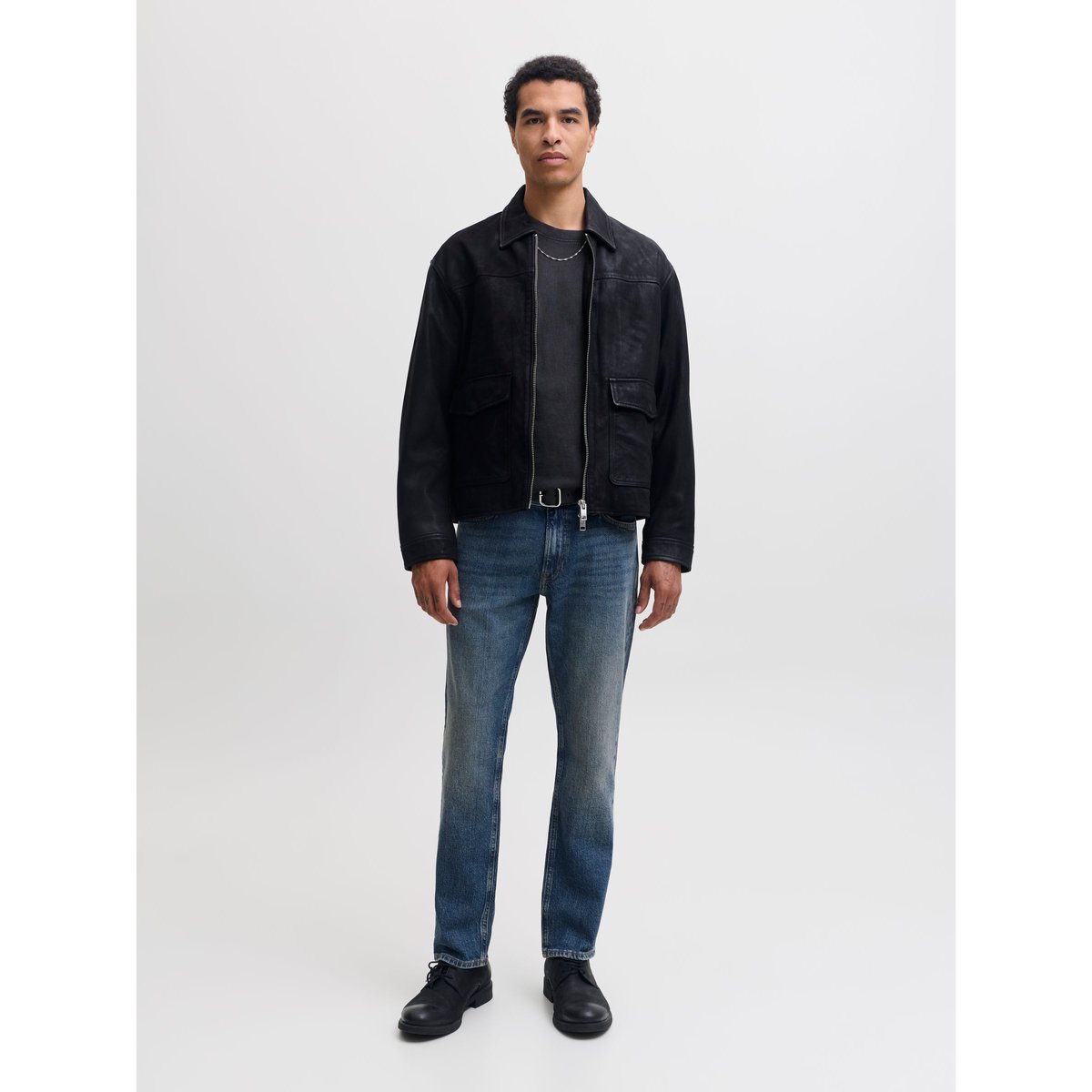 T-Shirt dark navy 1, JACK & JONES
