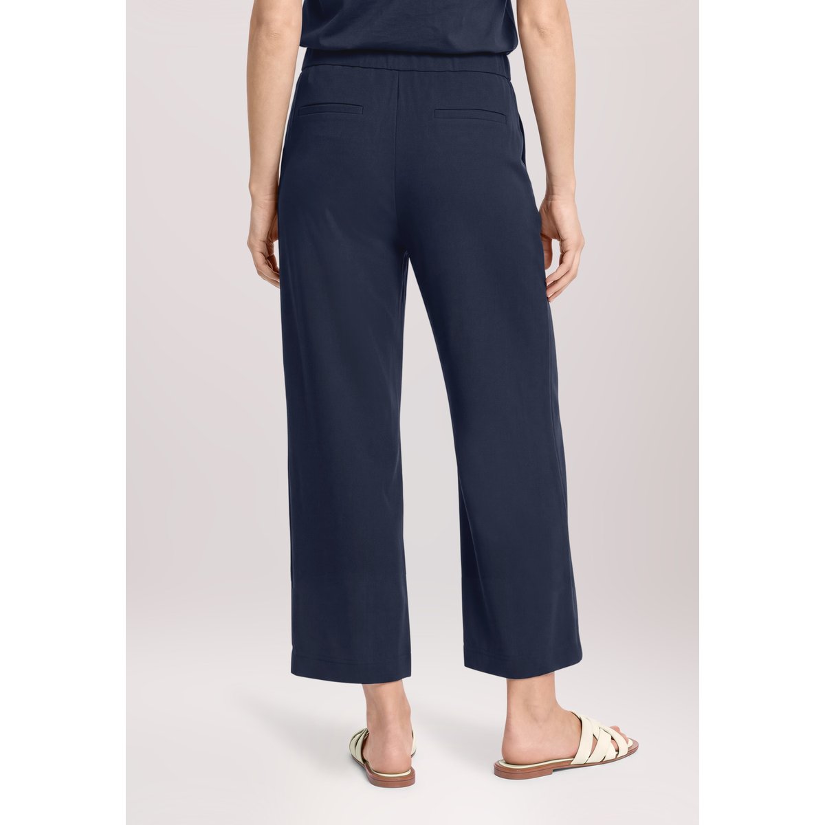 Jupe-culotte à taille élastique navy blue, BETTY & CO