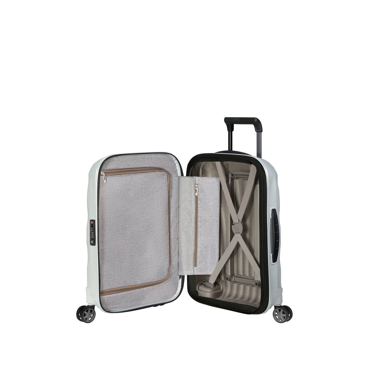 C-lite valise 4 roues taille S off white, SAMSONITE