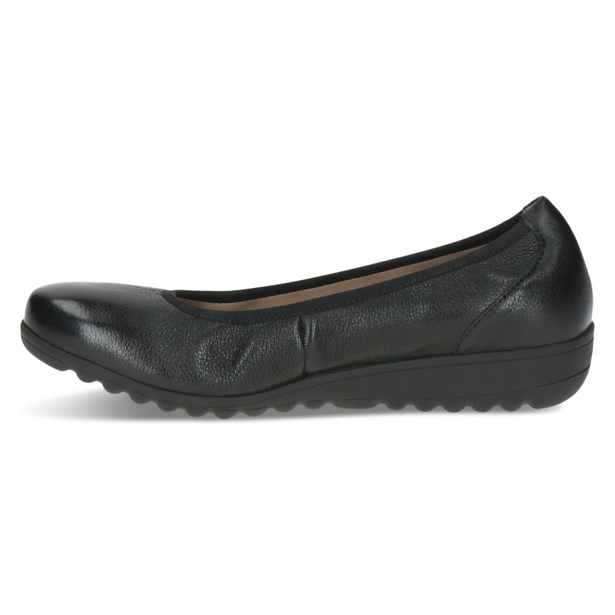 Ballerine en cuir nappa noir, CAPRICE