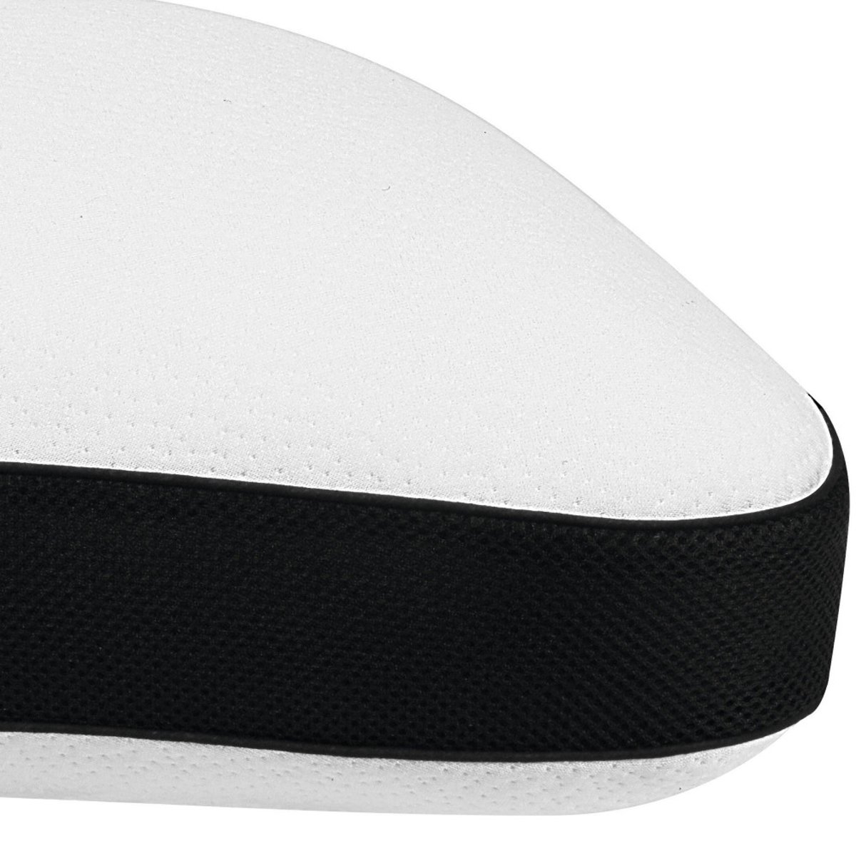 Oreiller ergonomique à mémoire de forme anti-acariens- MEMOCLASS blanc, BULTEX