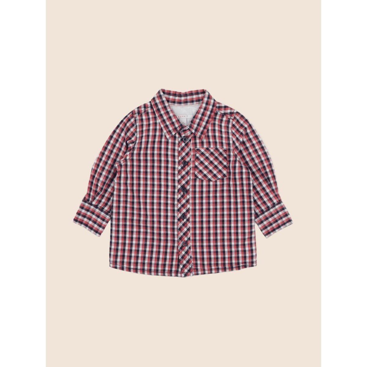 Chemise - Très bon état bleu, rouge, ESPRIT