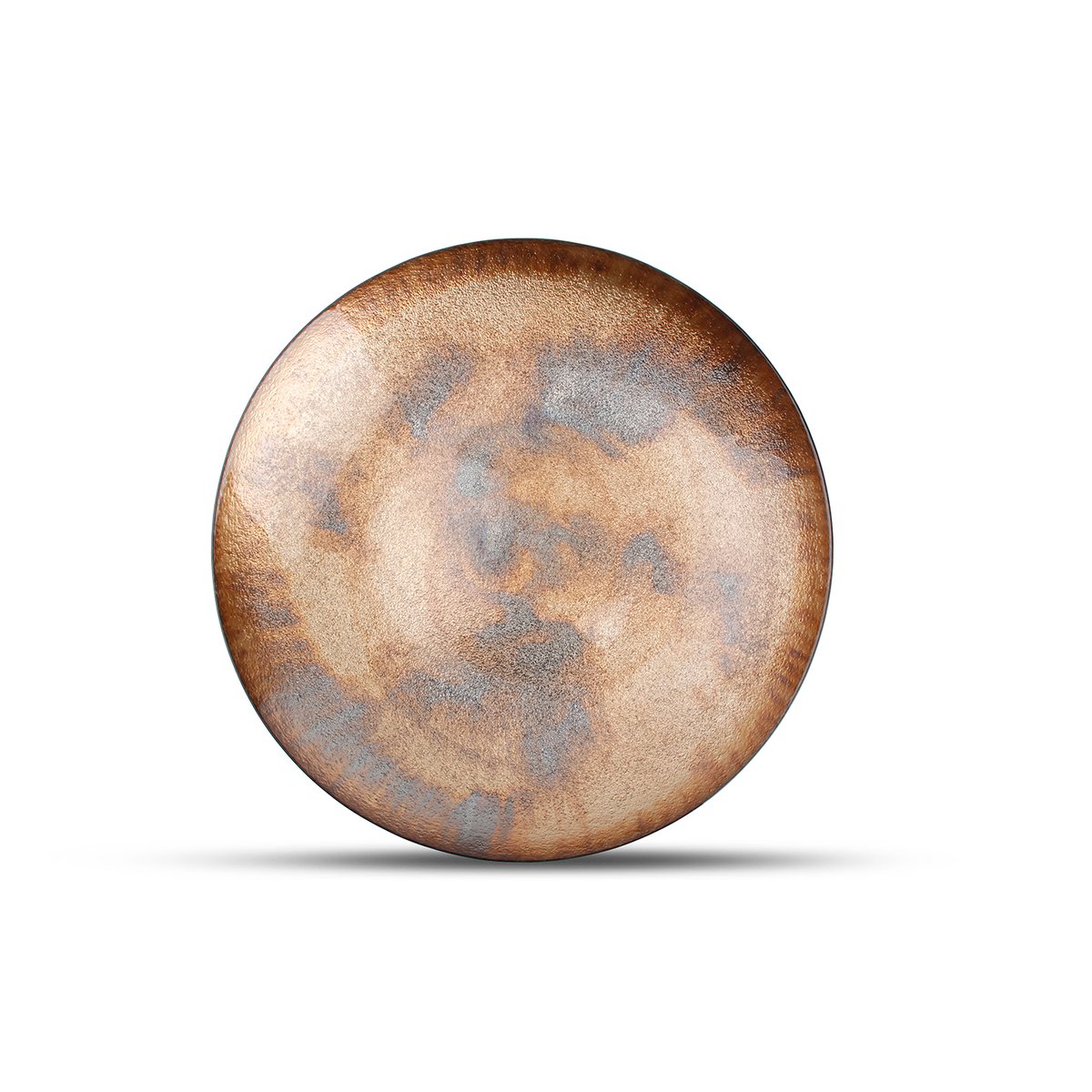 Plat Décoratif COSMO marron, SP COLLECTION