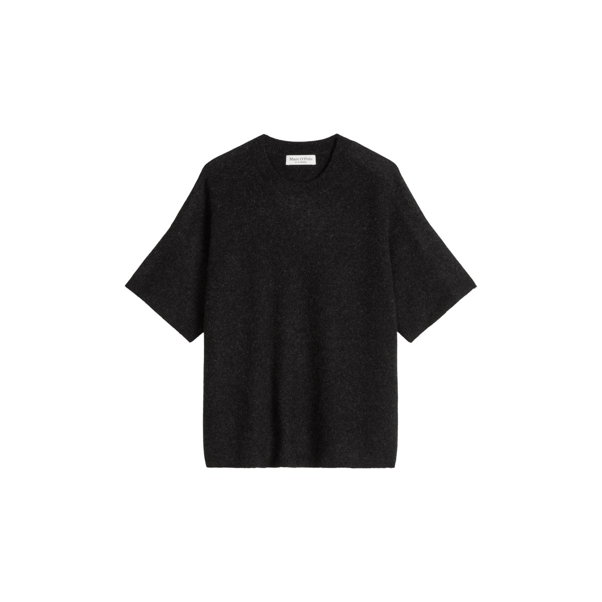 Pull en maille ample en un mélange doux de poils de yack et de laine d'alpaga gris, MARC O'POLO