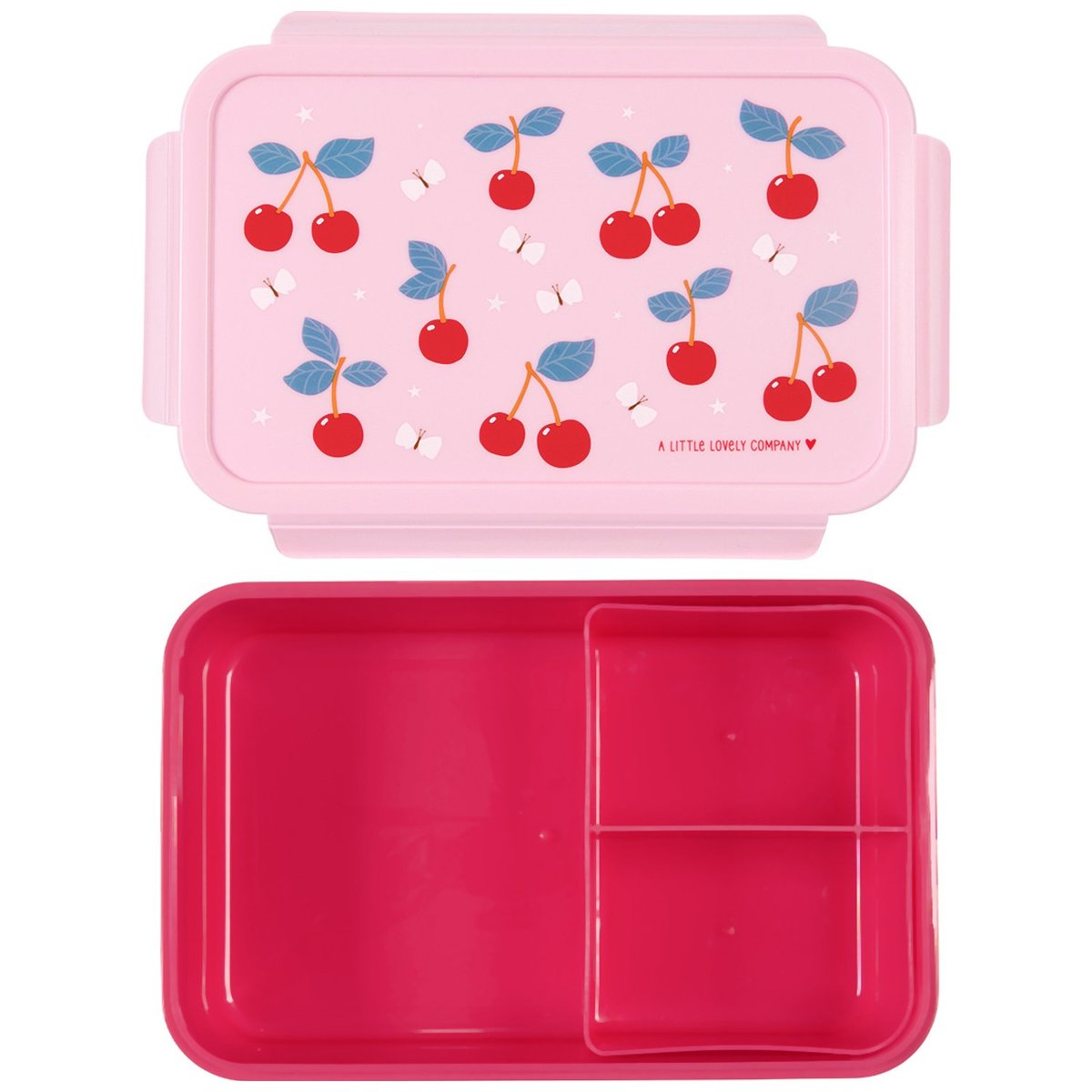 Lunch box rose, rouge, violet, A LITTLE LOVELY COMPANY