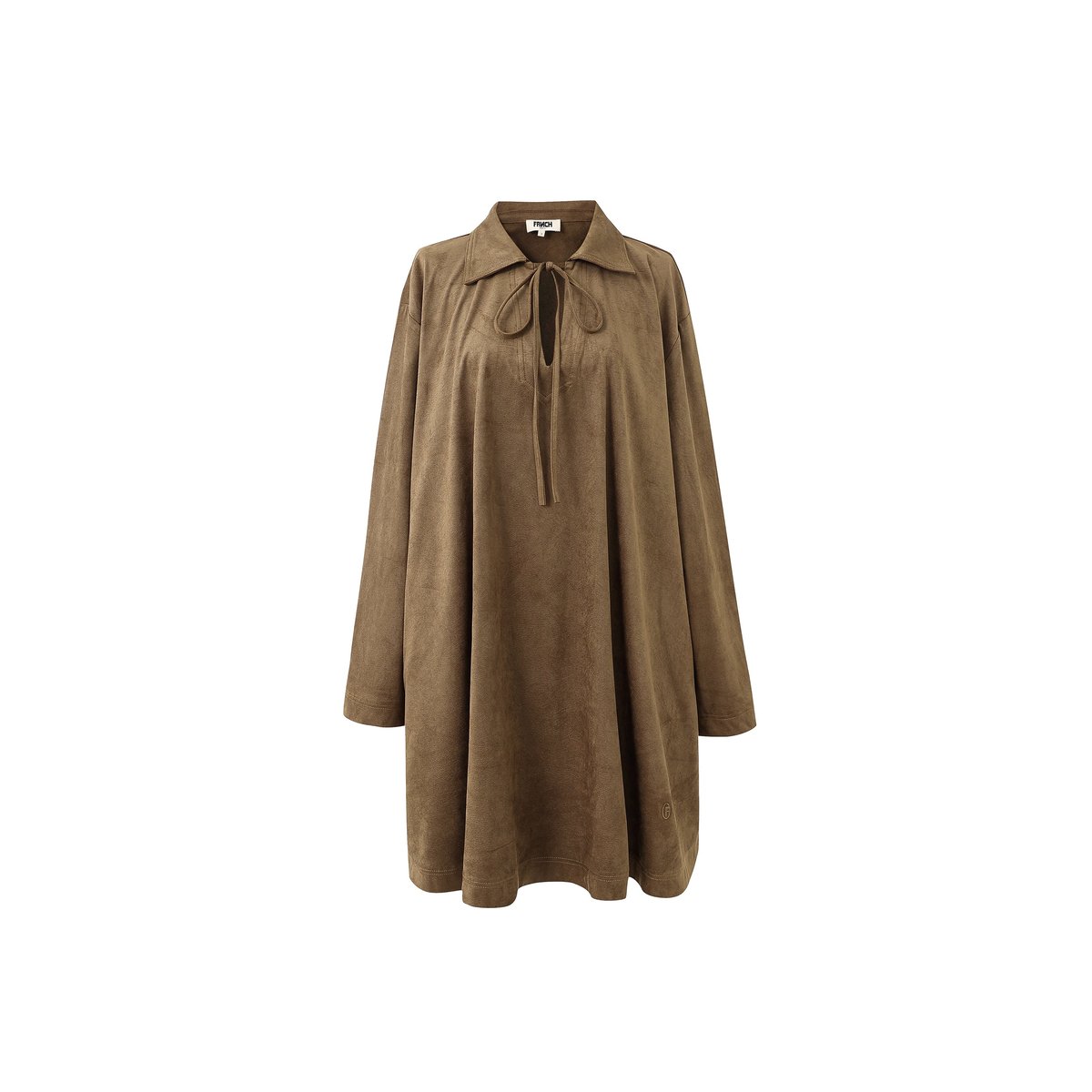 Robe AMSONIA marron glace, FRNCH