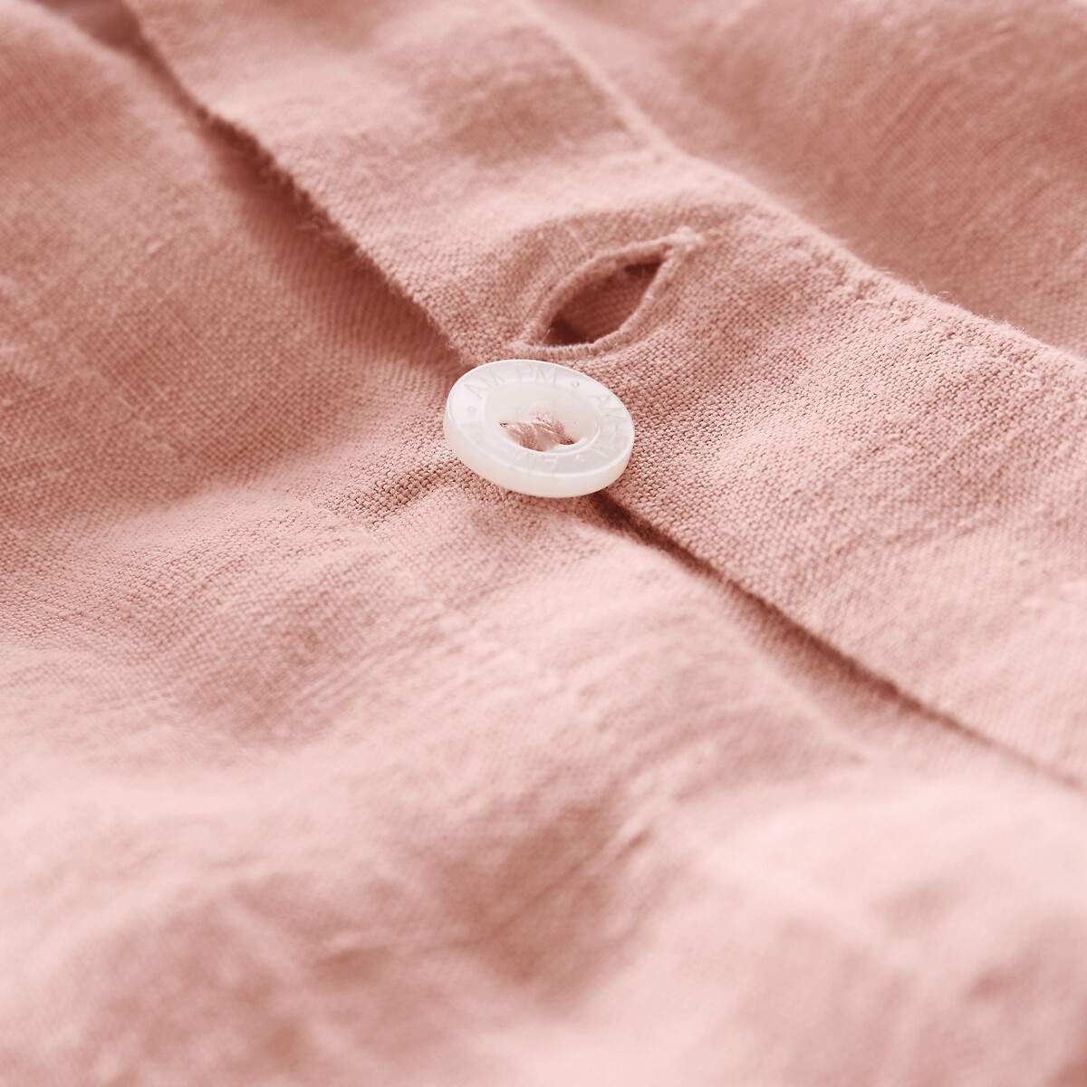 Housse de couette chanvre lavé, Helm rose des sables, AM.PM