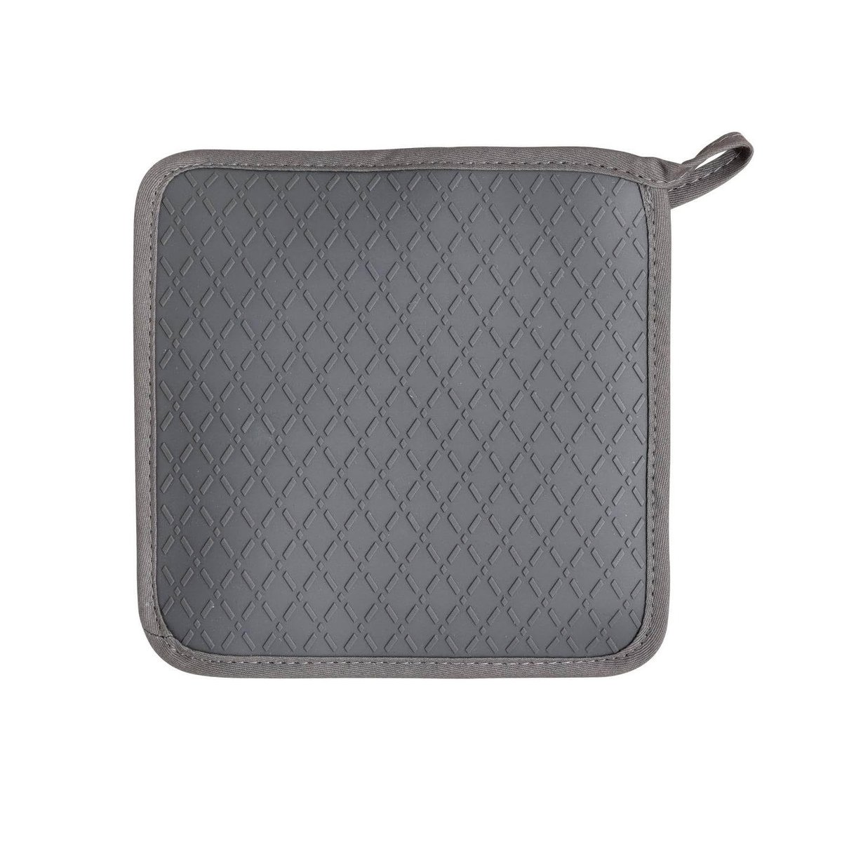 Manique de cuisine avec protection silicone Gris gris, EDEN