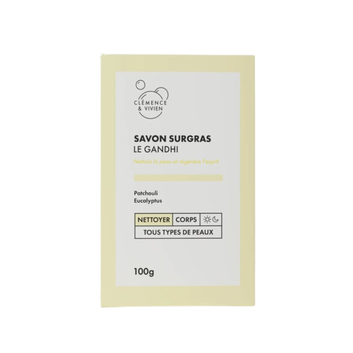 Savon, saponification à froid  Le Gandhi couleur unique, CLEMENCE ET VIVIEN