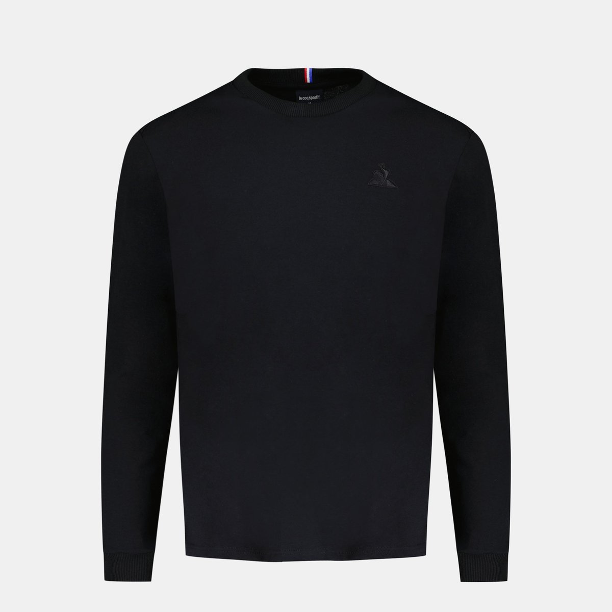T-shirt manches longues Ton sur ton black, LE COQ SPORTIF