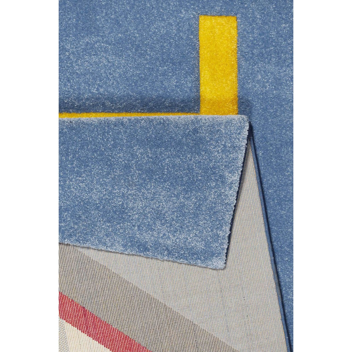 Tapis motif cabine de plage ,  Sea Castle bleu, ESPRIT