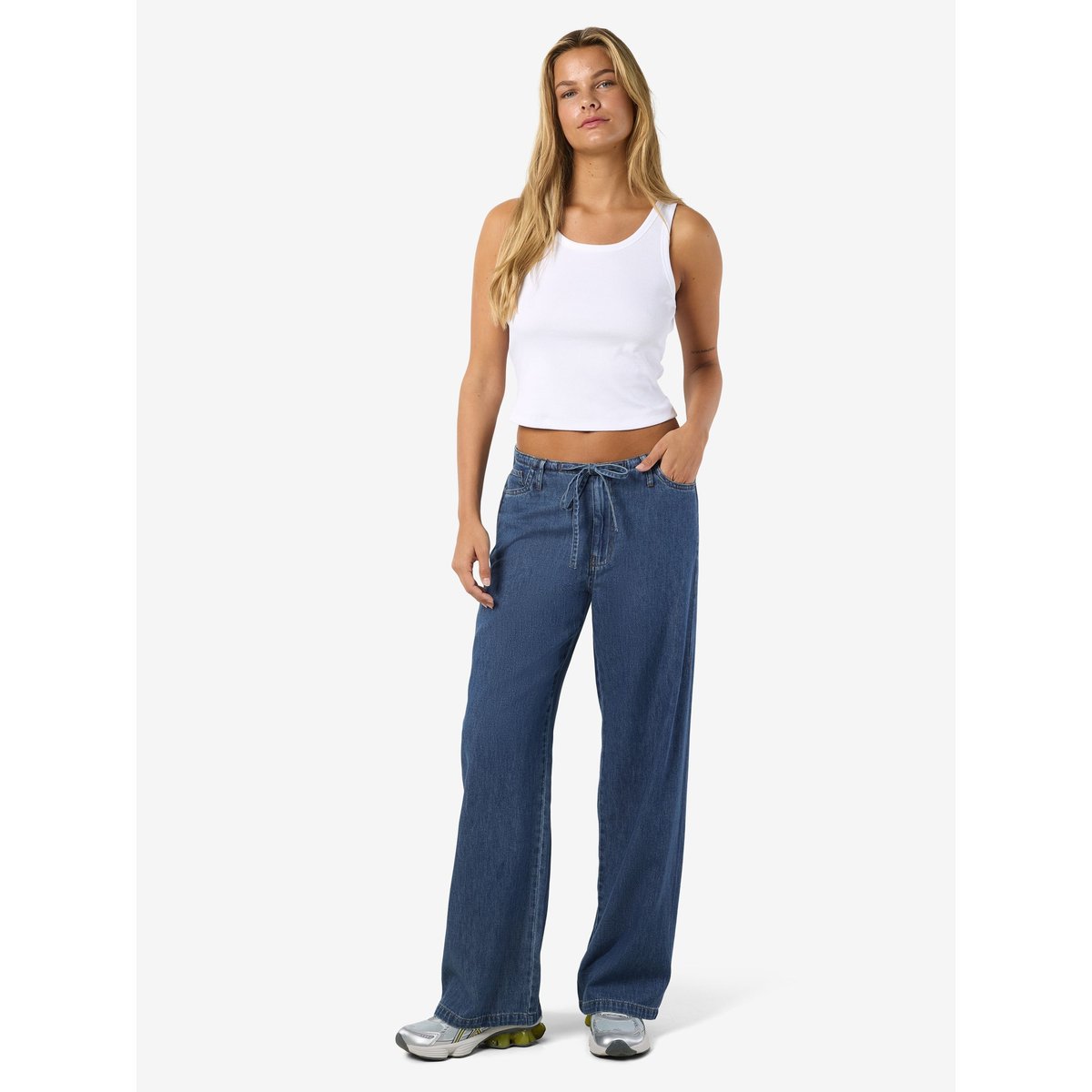 Jean Large medium blue denim, NOISY MAY