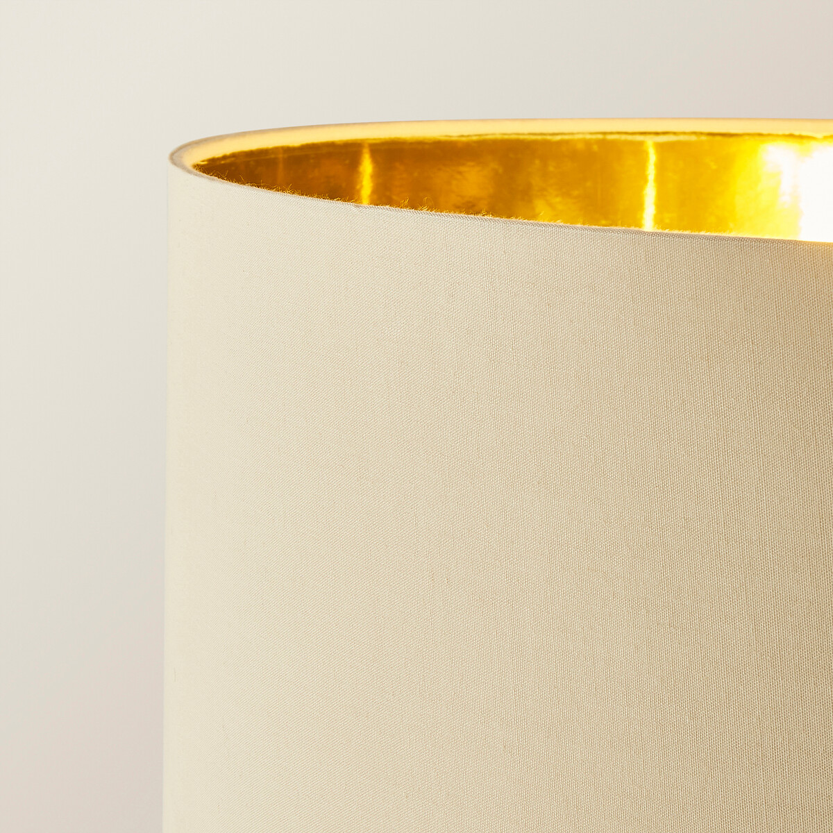 Chrissy Gold Palm Leaf Floor Lamp with Velvet Drum Shade gold-coloured, SO'HOME