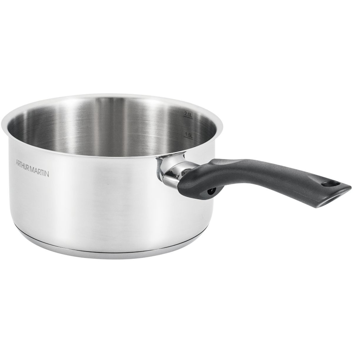 Casserole inox 18 cm inox, ARTHUR MARTIN