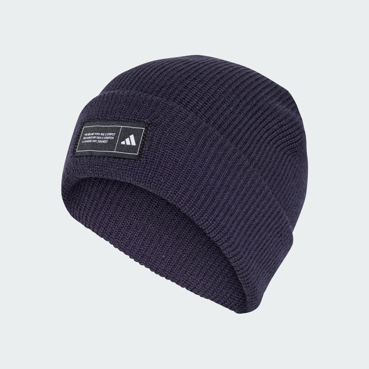 Bonnet À Revers Essentials Bonnet À Revers Essentials shadow navy / black / white, ADIDAS SPORTSWEAR