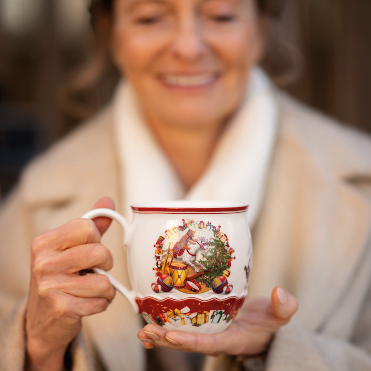 Mug À Anse, Père Noël TOY'S FANTASY multicolore, VILLEROY & BOCH