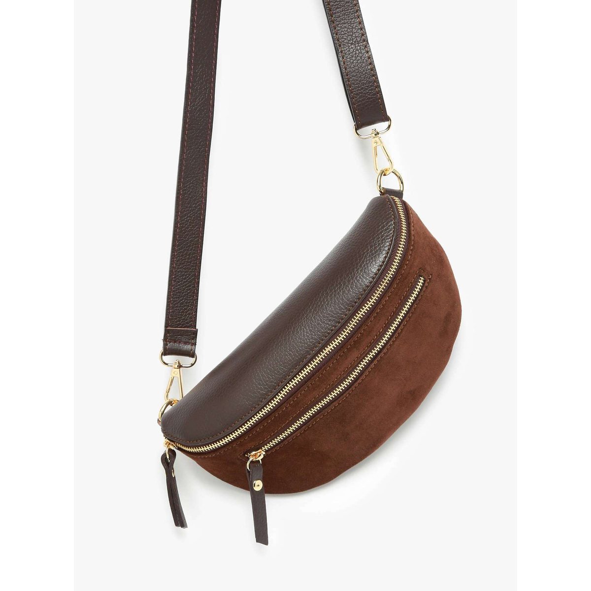 Sac banane cuir testa moro, MILANO